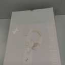 Wireless Headset with AI Noise Cancelling Microphone Bluetooth Headset - Bluetooth V5.2 Headphones with USB Dongle, Charging Base & Mic Mute for Computer/Laptop/PC/iPhone/Android/Cell Phones-White