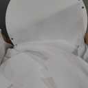 Round Side Table, 3-Tier Circular End Table with Storage Shelf,White Accent Sofa Table for Small Spaces,Round Corner Coffee Table Nightstand for Living Room, Bedroom,19.6 inch Diameter