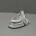 BEAUTURAL Mini Travel Steam Iron for Clothes with Dual Voltage, Temperature Control, Non-Stick Soleplate and Cord Storage, Ideal for Sewing, Quilting and Handcraft (White)