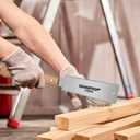 2 x Mini Hand Saw, 6 Inch Japanese Pull Saw with Double Edges 15/17 TPI Flush Cut Saw for Woodworking DIY Projects (style A)