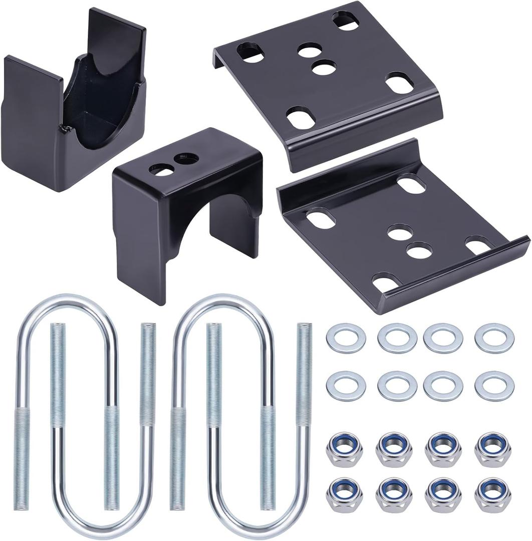 maXpeedingrods 6" Rear Axle Drop Flip Lowering Kit w/U-Bolts for Dodge Ram charger D100 D150 2WD 1972-1993