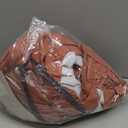 Terracotta Pinch Pleated 100% Blackout Linen Bedroom Curtains 96 Inch Length Double Layer Pleat Curtains Ring Hooks Back Tab Black Out Room Darkening Drapes 96 Inches Long Fall Living Room Red Clay (40"W x 96"L (Pack of 2))