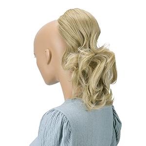CAISHA 12" Hair Piece Braid Ponytail Extension Voluminous Wavy Blond PH207