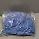 Fun Shack Flight Attendant Costume Women Blue, Retro Airline Stewardess Outfit with Hat & Gloves (XX-Large)