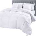 Utopia Bedding Full Comforter Duvet Insert, Quilted White Comforter with Corner Tabs, Box Stitched Down Alternative Comforters Full Size 82 x 86 inches