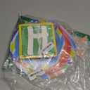 Cartoon Birthday Cupcake Stand, 3 Tier Paper Red Brick Wall Themed Cupcake Rack Birthday Party Decorations for Baby Shower Boys Girls Party Supplies, Colorful Cupcake Tower Dessert Stand