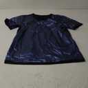 Sauna Shirt for Men,Short Sleeve Sweat Suit for Men,Mens Sweat Compression T-Shirt Top for Gym Exercise (Large, Black(blue Inside))