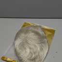 BLONDE UNICORN White Short Pixie Cut Wig with Bangs for Women, Fiber & Remy Human Hair Blend for Natural Daily Use Wig, 21" -22.5"