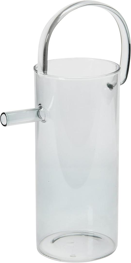 Bloomingville Quart Glass Watering Can, Blue