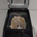 Neretva Bread Maker, 3.3LB Larger Bread Machine 15-in-1 Stainless Steel & Nonstick Ceramic Pan & Auto Nut Dispenser Breadmaker Machines Full Touch Panel with Gluten Free White Wheat Rye French Pizza (Silver)