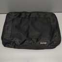 Compression Packing Cubes for Travel - Luggage Organizer Bags - Double Zipper Packing Cubes for Suitcases (6-Pack, Black)