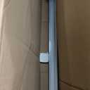 ChrisDowa Cordless Free-Stop100% Blackout Blinds for Windows, Roller Windows Shades with Thermal Insulated, UV Protection Fabric for Living Room, Office and Home. Easy to Install.White,50" W X 72" H