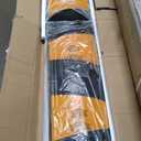 6 Ft Rubber Speed Bump, 2 Pack 2 Channel Modular Heavy Duty Speed Bumps Humps 25000 lbs Load Capacity, Cable Protector Ramp for Asphalt Concrete Gravel Driveway Road