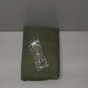 PANGSINNE Green Stall Shower Curtain Waffle Weave Fabric, Luxury Waterproof Shower Curtains, 256GSM Heavy Duty Camper Shower Curtain for Travel Trailers with 6 Metal Hooks, 36Wx72H Bright Green