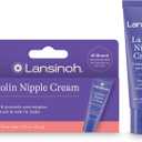 2 x Lansinoh Lanolin Nipple Cream Safe for Breastfeeding Baby, 100% Natural Nipple Butter, Breastfeeding Essentials for Postpartum Moms, 1.41 Ounces