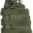 Valken Paintball Universal Tank Vest Pouch (One Size, Olive)