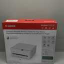 Canon PIXMA TS6520 Wireless Color Inkjet Printer, Duplex Printing, Copier/Scanner, 1.42" OLED Display, Compact, White