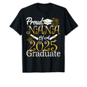 Proud Nana of a Class of 2025 Graduate Nana Senior 2025 T-Shirt 3XL Purple