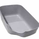 PetBusion BetterBox Large (Single) Cat Litter Plus ABS Plastic Non-Stick Coating for Superior Hygiene and Easier Cleaning