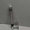 Paper Towel Holder Under Cabinet, One-Handed Tear, Wall Mount, Adhesive, Silver, Paper Roll Holder with Ratchet Mechanism for Kitchen Bathroom Farmhouse Essentials Decor Accessories