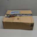 CCINEE Christmas Tinsel Garland, 33 Ft Red Garland with 100 Multicolored Battery Operated LED String Lights for Christmas Tree Decoration Wedding Party Supplies