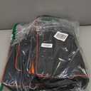 2 Ball Bowling Bag with Wheel,900D Oxford Waterproof PU,Dual Roller Bowling Bag with Sturdy Frame,Large Shoe Compartment Fits Up to Mens 16,Rolling Bowling Tote, Handle Extends to 39.5" (Black)