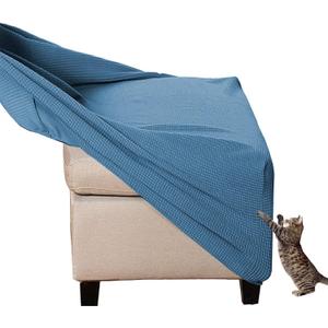 Stretch Ottoman Cover Round Footstools Covers Velvet Jacquard Foot Stool Large Ottoman Slipcover,Anti-Slip Foot Stool Furniture Protector with Elastic Bottom for Living Room Bedroom ( Color : #31 , Si (55x55x40cm)