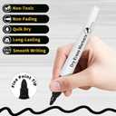 Duchong 72 Packs Dry Erase Markers Bulk, Fine Tip Whiteboard Markers for Kids Teachers, Dry Erase Pens Bulk Pack for Classroom Home, Back to School Supplies (Black)