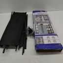 Entryway Coat Rack, Hall Tree Storage Shelf, Easy Assembly, with 4-Tier Shelf for Storage Shoes, Clothes, Black