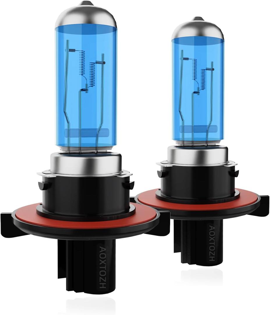 Headlight Bulbs Fit for 2014-2020 Kia Soul,9008 High Low Beam Light Bulbs,Halogen Headlights,300% Brightness,Plug and Play,6000K White,2 Pcs