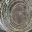 8pc Round Storage Baskets, Handwoven Natural Reed Grass, Structured