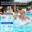 IC40 Salt Cell Replacement Fit for Pentair IntelliChlor IC40 EC-520555 520555 Power Center, Up to 40000 Gallons Inground Pool Saltwater Chlorine Generator Cell