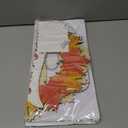 2 x Fall Wreaths for Front Door Decor Foldable Welcome Sign Autumn Thanksgiving Harvest Hanging Decorations for Home Porch Wall