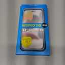 Temdan Magnetic for iPhone 15 Pro Max Case Waterproof, [Built-in Ring Invisible Stand & Screen Protector][IP68 Underwater][Dropproof][Dustproof][Real 360] Shockproof Protective Phone Case 6.7'' -Blue