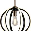 Dimmable Pendant Light 28W LED Silicone Strip and Bulb (Included) Combo, Adjustable Height Metal Modern Kitchen Island Fixtures Chandeliers, Suitable for Dining Room Restaurants,Living Rooms,Cafes