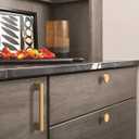 Amerock Versa 5-1/16 inch (128mm) Center-to-Center Champagne Bronze Cabinet Pull - 25 Pack