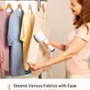 VASSON Steamer for Clothes, Handheld Clothes Steamer, 1000W Portable Fabric Steamer, 15-Second Ultra-Fast Heat Up, Ceramic Heating Steam, for Home Use and Travel