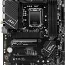 MSI PRO B760-P WiFi DDR4 ProSeries Motherboard - Supports 12th/13th/14th Gen Intel Processors, LGA 1700, DDR4, PCIe 4.0, M.2, 2.5Gbps LAN, USB 3.2 Gen2, HDMI/DP, Wi-Fi 6E, Bluetooth 5.3, ATX