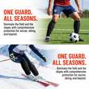 AOYYUBK Multi-Sport Leg & Hip Protective Cushion Pads, Adjustable Impact Protection Gear for Adults & Children, All Season Outdoor Sports Protective Gear