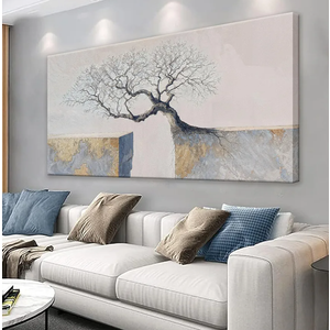Suconvng Modern Large Wall Art For Living Room 29 X 58 Inches Wall Art Elegant Tree Of Life Canvas Wall Art Decor Motivational Wall Decor Landscape Paintings Picture For Bedroom Home Office Artwork