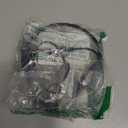 Full-Coverage Liquid Silicone Swimming Headphones, IP68 Waterproof Underwater Headphones, Bluetooth 6.0&MP3 with 32GB Memory Card, Soft/ Skin-Comfortable Open Ear Bone Conduction Swim Earbuds(Black)