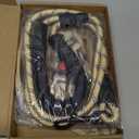 Dog Harness Step-in Breathable Puppy Cat Dog Vest Harnesses for Small Medium Dogs Beige Checkered (Large (Chest 17''-20'', Weight 14-19 lb))