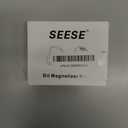 Strong Magnetic Screw Ring: 1/4 Inch/ 6.35 mm Universal Magnetic Screw Holder - Removable Magnetic Screwdriver Drill Bit Holder for Hex Screwdriver and Power Bits(2 Pcs)