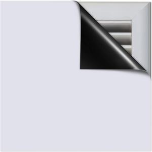 4 Pack 10" x 10" Square Magnetic Vent Covers Magnet Register Cover Magnetic Vent Blocker for Wall, Ceiling, Home, Floor, HVAC, RV, AC, Heater, Office, Fit Steel Only, Complete Seal (White)