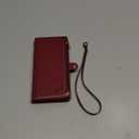 XcaseBar Compatible with iPhone 17 Pro 6.3" Wallet case with Zipper Credit Card HolderRFID Blocking,Flip Folio Book PU Leather Phone case Shockproof Cover Women Men for Apple 17 Pro case Burgundy Red