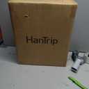 HanTrip 16 Inch Underseat Small Carry On Luggage with Spinner Wheels, Blue