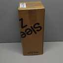 SLEEP ZONE Twin XL Cooling Mattress Topper for College Dorm, Premium Zoned Cool Mattress Pad Cover, Padded Mattress Protector Breathable Washable, Deep Pocket 8-21" (Black, Twin XL)