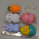 ArtCreativity Easter Basket Stuffers for Toddlers, Mold Free Bath Toys, 6 Pack, No Hole Easter Bath Toys, Soft Squeezable Bathtub Toys for Baby & Toddler, Great Easter Gifts for Kids 6 Month+