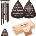 House Warming Gifts New Home, 32" Bronze Wind Chimes Housewarming Gifts, Housewarming Gift Ideas for New Apartment Homeowners Couples Women Men Friends