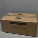 IZORRO Modern Bathroom Light Fixtures, 3 Light Black Vanity Lights, Bathroom Lighting Fixtures Over Mirror with Clear Glass for Living Room Cabinet Bedroom